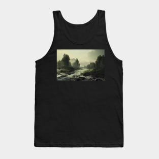 Rough River Landscape Tank Top